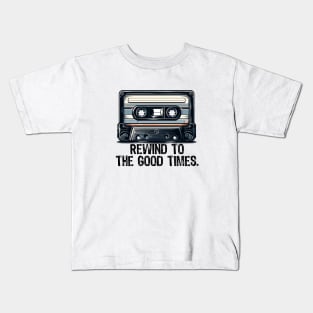 Cassette Tape Vintage Classic Retro Kids T-Shirt